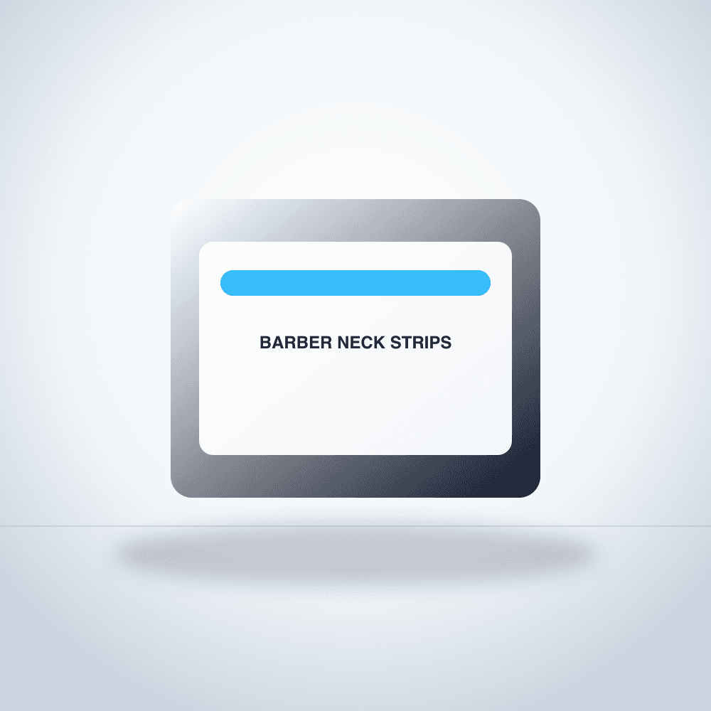 Barber Neck Strips