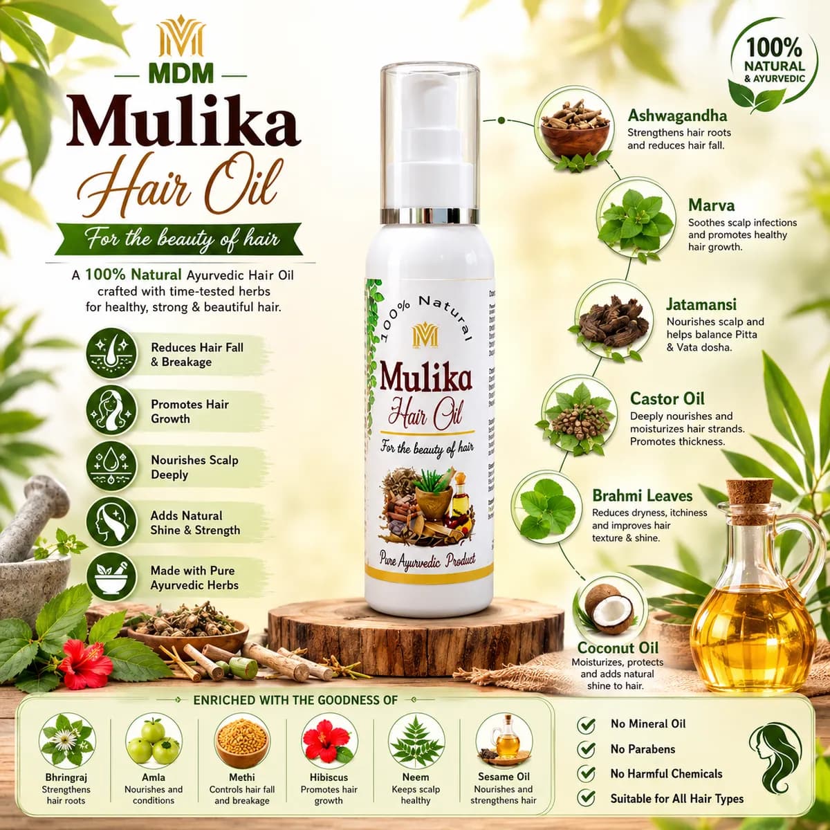 Mulika Hair Oil
