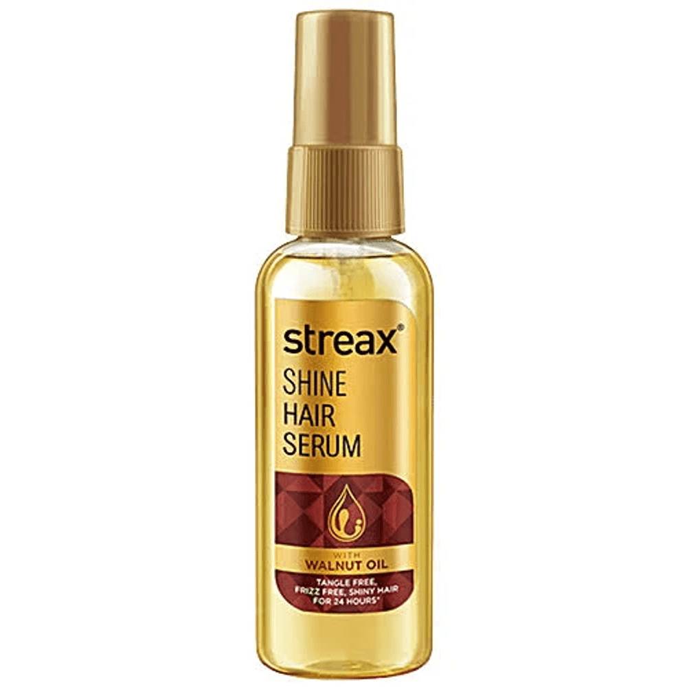Streax Shine Hair Serum With Walnut Oil