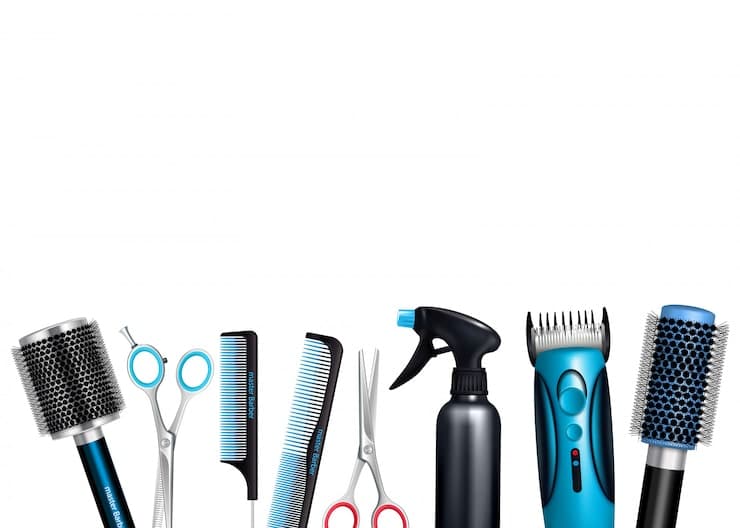 Professional Barber Hair Clipper Color Guard Set with Acrylic Caddy